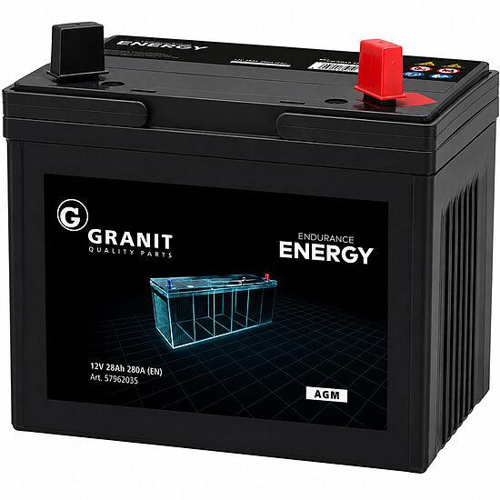 GRANIT ENDURANCE ENERGY akumulators 12 V/ 28 Ah AGM